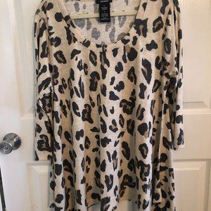 Premise Leopard long tunic  XL